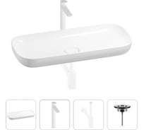 Раковина для ванной Wellsee Croquis в наборе 4 в 1 201002000