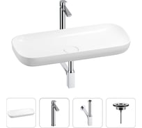 Раковина для ванной Wellsee Croquis в наборе 4 в 1 201001996