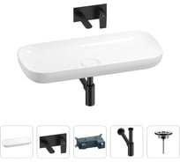 Раковина для ванной Wellsee Croquis в наборе 4 в 1 201001987