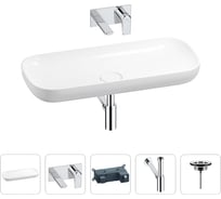 Раковина для ванной Wellsee Croquis в наборе 4 в 1 201001986