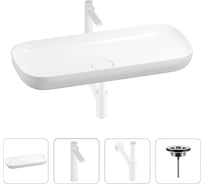 Раковина для ванной Wellsee Croquis в наборе 4 в 1 201001985