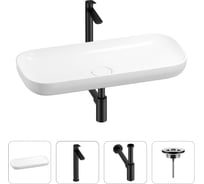 Раковина для ванной Wellsee Croquisв наборе 4 в 1 201001977