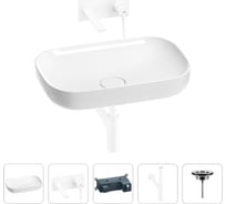 Раковина для ванной Wellsee Croquis в наборе 4 в 1 201001955