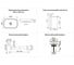 Раковина для ванной Wellsee Croquis в наборе 4 в 1 201001897 10