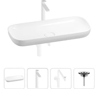 Раковина для ванной Wellsee Croquis в наборе 4 в 1 201002060