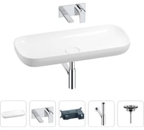 Раковина для ванной Wellsee Croquis в наборе 4 в 1 201002046