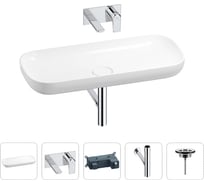 Раковина для ванной Wellsee Croquis в наборе 4 в 1 201002026