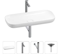 Раковина для ванной Wellsee Croquis в наборе 4 в 1 201002016