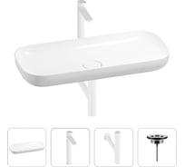 Раковина для ванной Wellsee Croquis в наборе 4 в 1 201002020