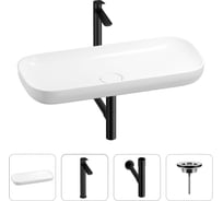 Раковина для ванной Wellsee Croquis в наборе 4 в 1 201002017