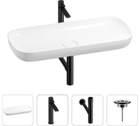 Раковина для ванной Wellsee Croquis в наборе 4 в 1 201002022