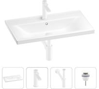 Раковина для ванной Wellsee FreeDom в наборе 4в1 201003310