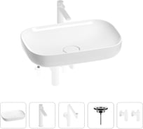 Раковина для ванной Wellsee Croquis в наборе 5 в 1 201004000