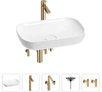 Раковина для ванной Wellsee Croquis в наборе 5 в 1 201003993