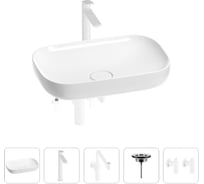 Раковина для ванной Wellsee Croquis в наборе 5 в 1 201003995