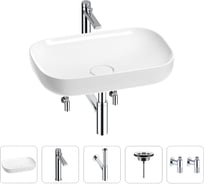 Раковина для ванной Wellsee Croquis в наборе 5 в 1 201003986