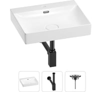 Раковина для ванной Wellsee DeSire в наборе 3 в 1 201001782