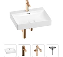 Раковина для ванной Wellsee DeSire в наборе 4 в 1 201003849