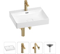 Раковина для ванной Wellsee DeSire в наборе 4 в 1 201003848