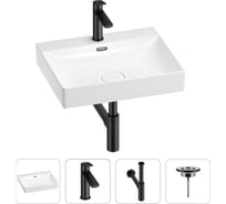 Раковина для ванной Wellsee DeSire в наборе 4 в 1 201003832