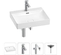 Раковина для ванной Wellsee DeSire в наборе 4 в 1 201003841