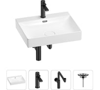 Раковина для ванной Wellsee DeSireв наборе 4 в 1 201003847