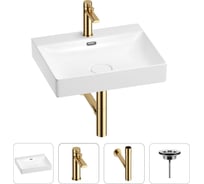 Раковина для ванной Wellsee DeSire в наборе 4 в 1 201003828