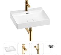 Раковина для ванной Wellsee DeSireв наборе 4 в 1 201003833