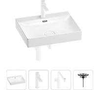 Раковина для ванной Wellsee DeSire в наборе 4 в 1 201003850