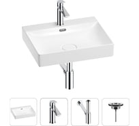 Раковина для ванной Wellsee DeSire в наборе 4 в 1 201003801