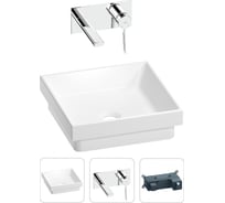 Раковина для ванной Wellsee Doux в наборе 2 в 1 201000646