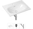 Врезная раковина для ванной, комплект 3 в 1 Lavinia Boho Bathroom Sink 21520438 1