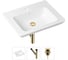 Врезная раковина для ванной, комплект 3 в 1 Lavinia Boho Bathroom Sink 21520408 1