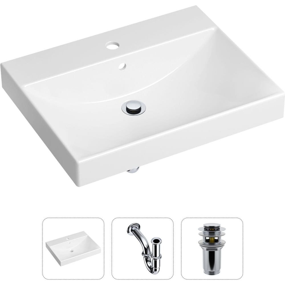 Врезная раковина для ванной, комплект 3 в 1 Lavinia Boho Bathroom Sink ...