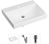 Врезная раковина для ванной, комплект 3 в 1 Lavinia Boho Bathroom Sink 21520542