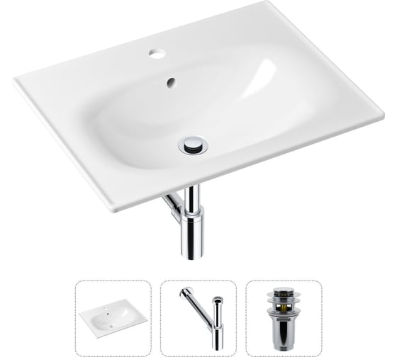 Врезная раковина для ванной, комплект 3 в 1 Lavinia Boho Bathroom Sink 21520437
