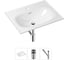 Врезная раковина для ванной, комплект 3 в 1 Lavinia Boho Bathroom Sink 21520437 1