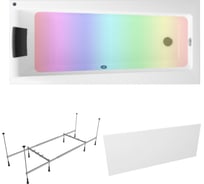 Акриловая ванна 150х75 Lavinia Boho Rock в наборе 5 в 1 S4-3707005P