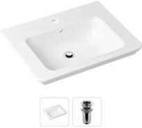 Врезная раковина для ванной, комплект 2 в 1 Lavinia Boho Bathroom Sink 21520858