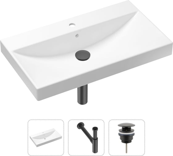 Врезная раковина для ванной, комплект 3 в 1 Lavinia Boho Bathroom Sink 21520633 1