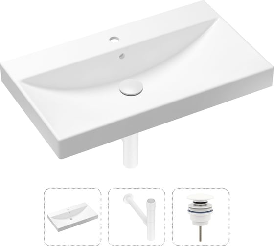 Врезная раковина для ванной, комплект 3 в 1 Lavinia Boho Bathroom Sink 21520629 1