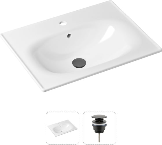 Врезная раковина для ванной, комплект 2 в 1 Lavinia Boho Bathroom Sink 21520871
