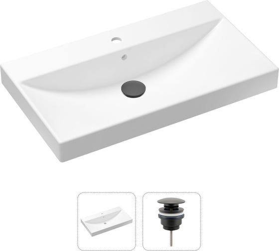 Врезная раковина для ванной, комплект 2 в 1 Lavinia Boho Bathroom Sink 21520901 1