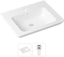 Врезная раковина для ванной, комплект 2 в 1 Lavinia Boho Bathroom Sink 21520866