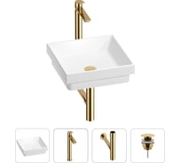 Раковина для ванной Wellsee Doux в наборе 4 в 1 201002218