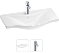 Раковина для ванной, в наборе 2 в 1 Wellsee Bisou 201000931