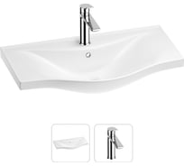 Раковина для ванной, в наборе 2 в 1 Wellsee Bisou 201000926