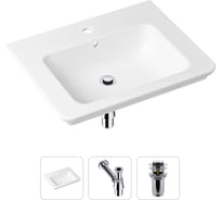 Врезная раковина для ванной, комплект 3 в 1 Lavinia Boho Bathroom Sink 21520381