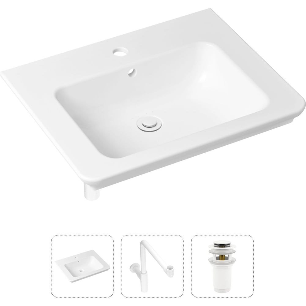 Врезная раковина для ванной, комплект 3 в 1 Lavinia Boho Bathroom Sink ...