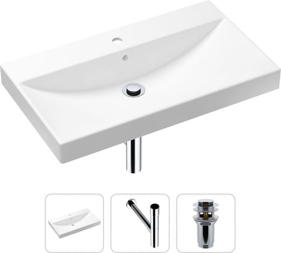 Врезная раковина для ванной, комплект 3 в 1 Lavinia Boho Bathroom Sink 21520620 1